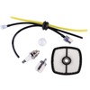 Podoy SRM210 Air Filter RePower Kit with Spark Plug Primer