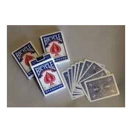 Rock Masters Bicycle Combo: Invisible, Svengali and a Standard Deck Blue Back by Ridge Magic