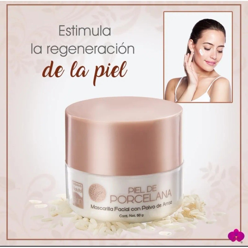 Crema Facial Arroz Mascarilla Jabón
