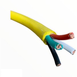 Bulk 125/250 Volt 50 Amp Stow Shore Power Cable #6/4 Cord, Sold in 1 ft increments