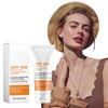 Protector solar en loción SPF alto, resistente al agua, sin