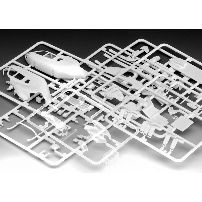 German Level 1/72 EC135 Air Glacier Plastic Model