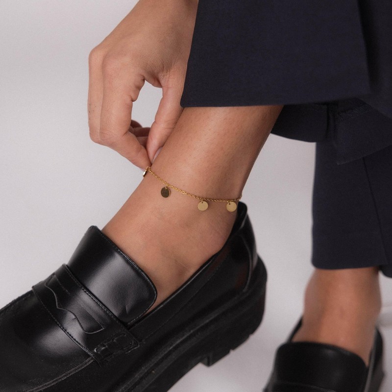Purelei® Kalea Gold Anklet - 18K Gold Plated Stainless Steel