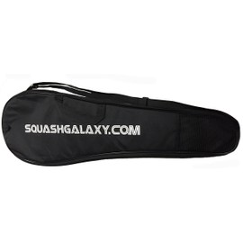 Deluxe Full Size Squash Racquet Cover w/Pocket