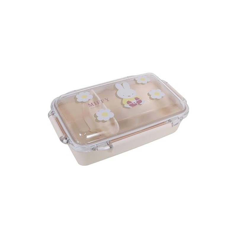 Kutsuwa Miffy Lunch Collection / Sealed 4-Point Lunch Box 16.9