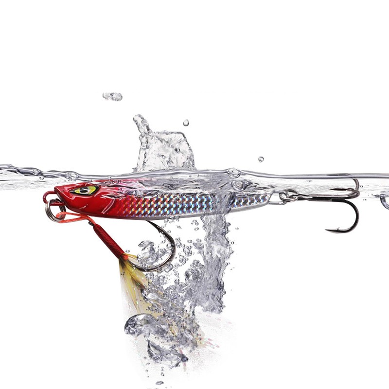 Spotlip 6pcs Metal Jig Set 7g/10g/15g/20g Boat Sea Fishing Lure