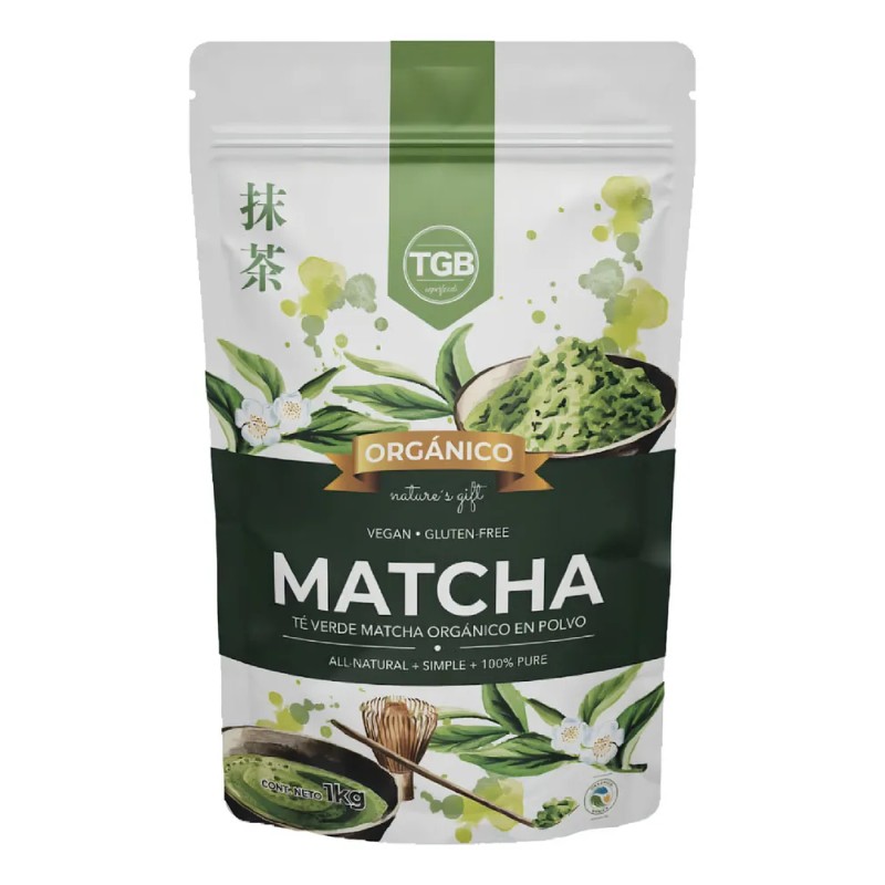 Té Matcha The Good Basket Orgánico 1kg Antioxidante Vegano