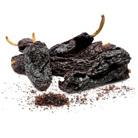 NY Spice Shop Ancho Chiles Dried Whole - 1 Pound Poblano Peppers Fresh - Mild to Medium Heat Dried Ancho Chili Peppers for Ancho Chili Paste