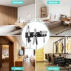 Bensbl Hair Tool Organizer Wall Mount – Aluminum Hair Dryer