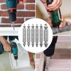 Lixiluxia 6 Piece Screw Extractor Set, Professional Screw Extractor Set,