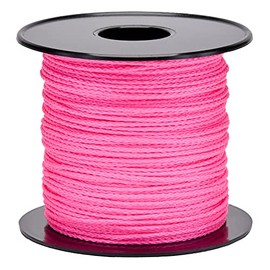Flandria 425SR 100m Polypropylene Braided Pink 1.5mm Diameter