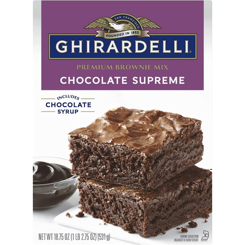 Ghirardelli Chocolate Brownie Mix, 18.75 oz, 2 pk