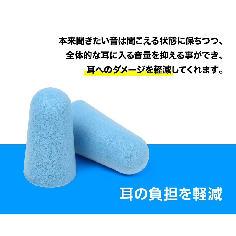 VERISSY Earplugs, 200 Set (400 Pieces), Bulk Set, Separately Packed,