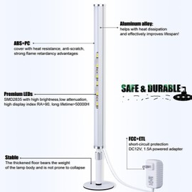 LED Vanity Lights for Mirror, Ultra bright/RA90/6000k/Dimmable LED Makeup Lights, Height Adjustable 12V Fill Light for Mirror, for Make up, Selfie, Photography, Video Recording Conference Lighting