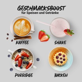 Wehle Sports Flavdrops - Calorie-Free, Sweetening Flavour Drops for Quark, Yoghurt, Porridge, etc. 50 ml