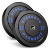 Olympic Rubber Bumper Weight Set - 2 Inch Barbell Plates