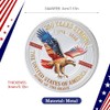 20 Pcs 250th Anniversary Commemorative Coins US 1776–2026 Token Display