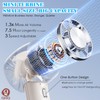 QHQ Ice Cooling Handheld Fan, Refrigerating Ice Cooling Pad Built-in