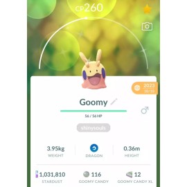 Pokémon Go Shiny Goomy Trade! Registered Or 30 Day Friends! *See Description*