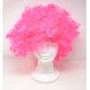 One Size Pink Clown Wig for Adults