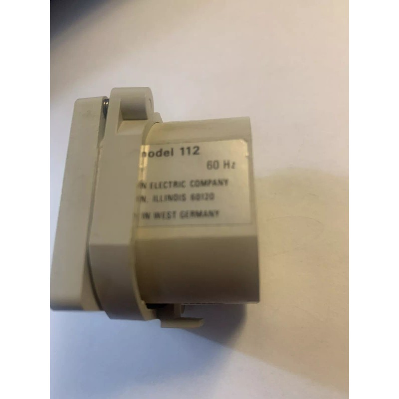 Simpson Vintage Simpson hour meter model 112 new vintage electrical