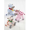 King Cole Double Knit Amigurumi Crochet Pattern Cow Toy in