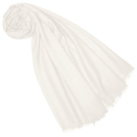Lorenzo Cana Pashmina Women's Scarf 100% Cashmere Scarf Cashmere Scarf Cashmere Pashmina, cream