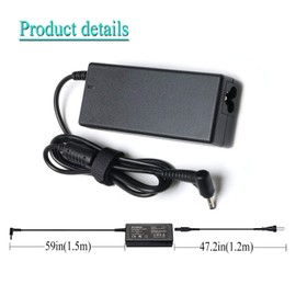 65W 45W AC Charger for Lenovo IdeaPad 100S 110 110S 120 120S 310 320 330S S340 510 710S, Flex 4 1470 1580 1130 Flex 5 1570 1470 ADL45WCC ADLX65CCGU2A PA-1450-55LL ADLX65CLGU2A Supply Cord