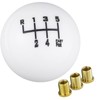 Temzzer Ball Gear Shifter Knob Resin 6 Speed Car Shift