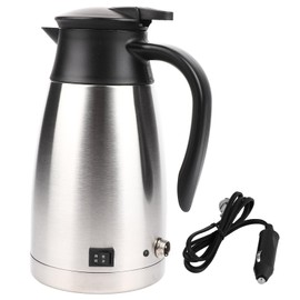 24V 1000ml Car Electric Kettle, Portable Electric Auto Shut Off Tea Coffee Kettle for Hot Water Coffee Tea