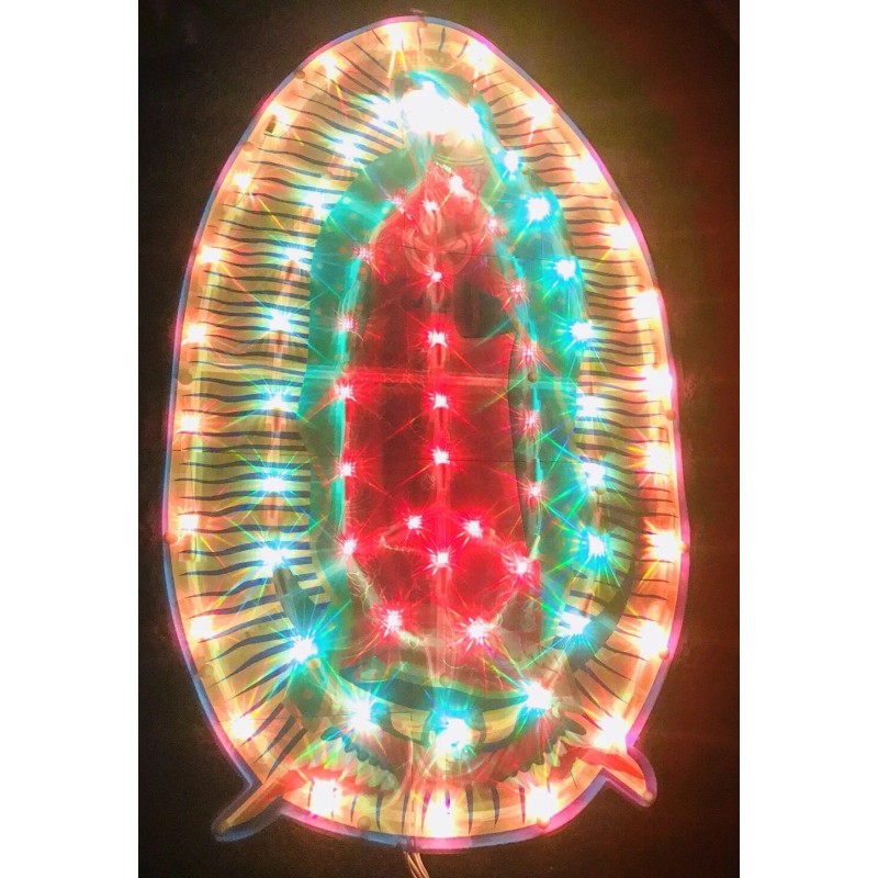 LightUp Our Lady Of Guadalupe Virgen De Guadalupe Con Luz