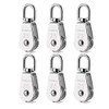 BNYZWOT Stainless Steel Wire Rope Crane Pulley Block M25 Lifting