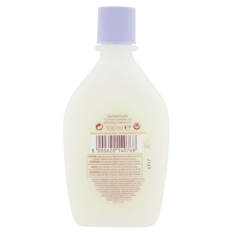 RIMMEL ACETONE NUTRIENTE 100 ML.