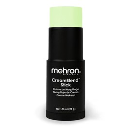 Mehron Makeup CreamBlend Stick | Face Painting, Body Painting and Foundation Cream Makeup | Body Colour Pen (Pastel Green)