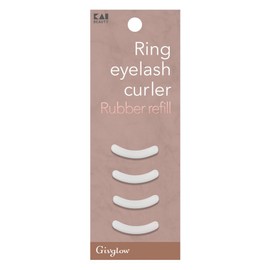 Kai eyelash color eyelash curler refill rubber 4p, white, 1 piece / 카이 아이래쉬컬러 뷰러 리필 고무 4p, 흰색, 1개