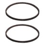 uxcell O-530E 530mm Inner Girth Transmission Belt 2pcs for Washing