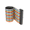 DMiotech 1 Pack 40 Pins IDC Flat Ribbon Cable 50cm