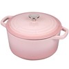 VORRINGARD Enameled Cast Iron Dutch Oven Pot with Lid, for