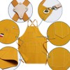 Jeanerlor Cotton Canvas Stylist Apron With Pockets Water-Resistant Tool Aprons