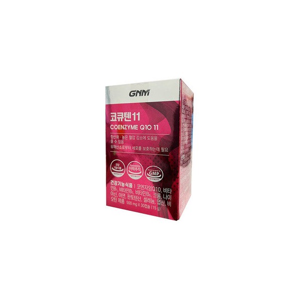 CoQ11 500mg x 30 capsules / 코큐텐11 500mg x 30캡슐