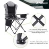 Aohanoi Camping Chairs for Heavy People, Folding Chairs for Outside