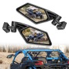 Nilight UTV Side Mirrors X3 Rear View Mirror Upgraded 360