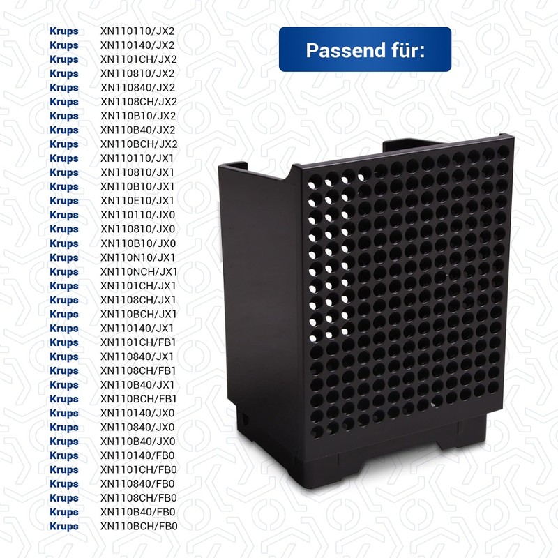 VIOKS Capsule Container Replacement for Krups MS-624311 for XN1101 XN1108
