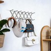 Astero Retractable Stainless Steel Pot Lid Organizer, Adjustable Lid Holder