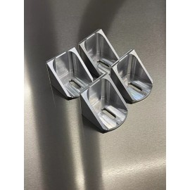 PNR Fuel cell, Ice tank, Intercooler tank mounting tabs CNC's billet aluminum