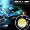 CHUSYYRAY 4pcs White LED Grille Lighting Kit Universal Fit Truck