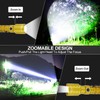 Flashlights High Lumens Rechargeable, 20000 Lumens Super Bright 1500 Meters