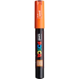 Posca Marker 1M in Orange, Posca Pens for Art Supplies, School Supplies, Rock Art, Fabric Paint, Fabric Markers, Paint Pen, Art Markers, Posca Paint Markers
