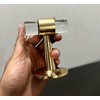 Morco Deco Brass Lucite Robe Hook Handmade Bathroom Kithcen Towel