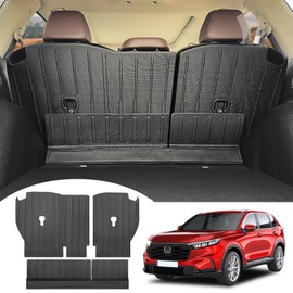 JTYZSM Backrest Mat for 2023 2024 2025 Honda CRV Hybrid Cargo Mat All Weather Rear Seat Back Cover Mat Cargo Liner for 2023-2025 Honda CR-V Accessories (Fit 23-25 Hybrid Upper Deck)